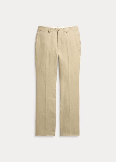 Pantalones Ralph Lauren Hombre Kaki - Linen - PLHGI0346